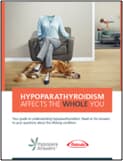 Living with Hypoparathyroidism brochure.